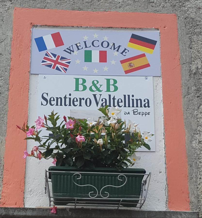 B & B Sentiero Valtellina Castello dell'Acqua Exterior foto